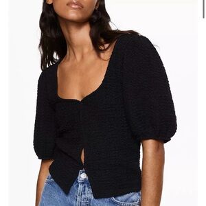 MANGO Textured knit top - Women MANGO Gibraltar